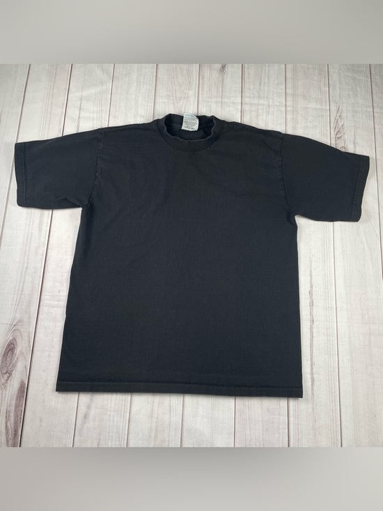 Pro Club Other - Vintage Pro Club T Shirt Mens L Black Crew Blank Tee Heavyweight Made in USA 90s